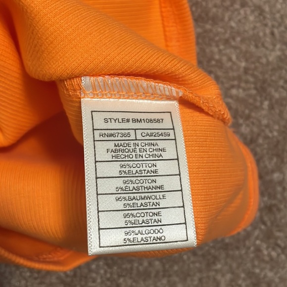 Bb Dakota by Steve Madden Out Late Dress orange Women Size Large - Picture 12 of 12